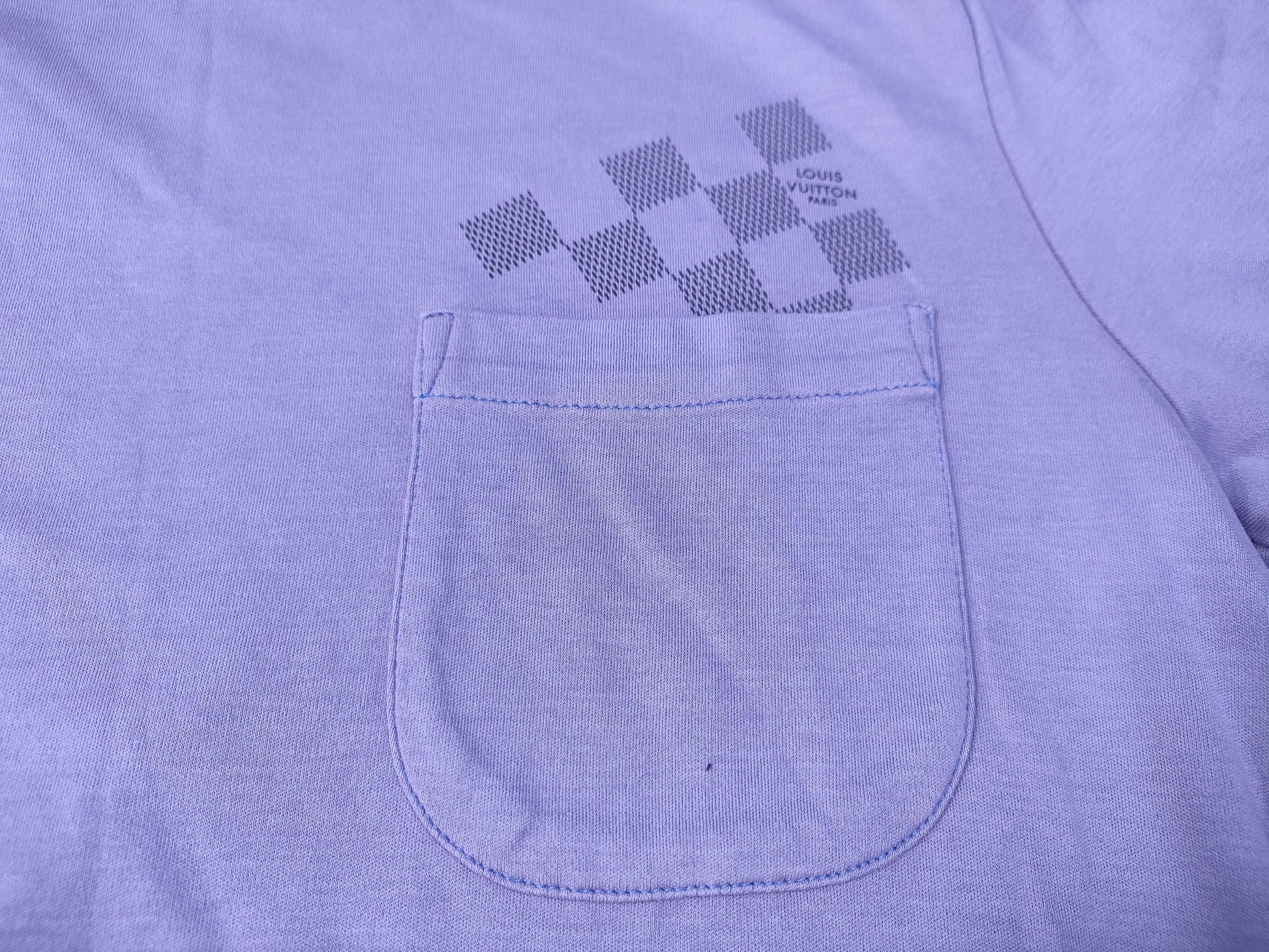 LOUIS VUITTON Damier Pocket T-Shirt Men's T-Shirt