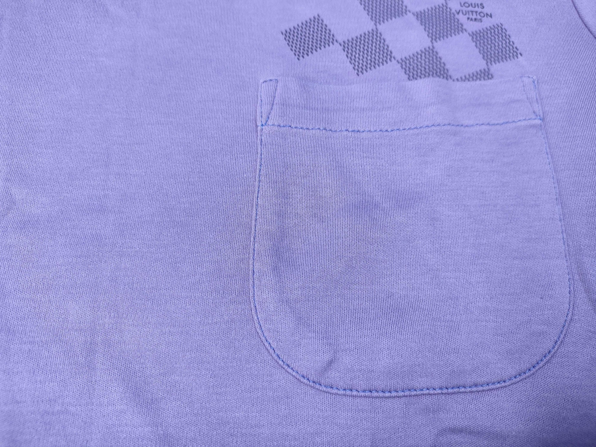 LOUIS VUITTON Damier Pocket T-Shirt Men's T-Shirt
