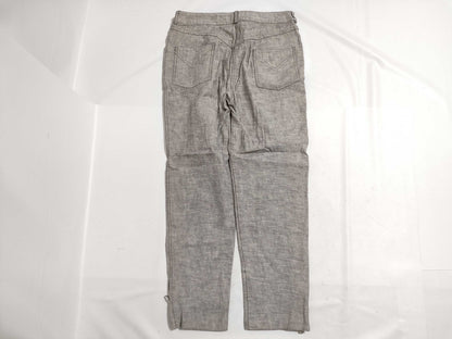 Christian Dior Galliano-era denim pants with D logo hardware