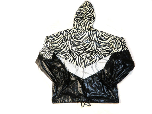 CELINE Zebra Nylon Jacket, Current Tag, Hedi, Men's, Hanger Included, Excellent Condition, Like New