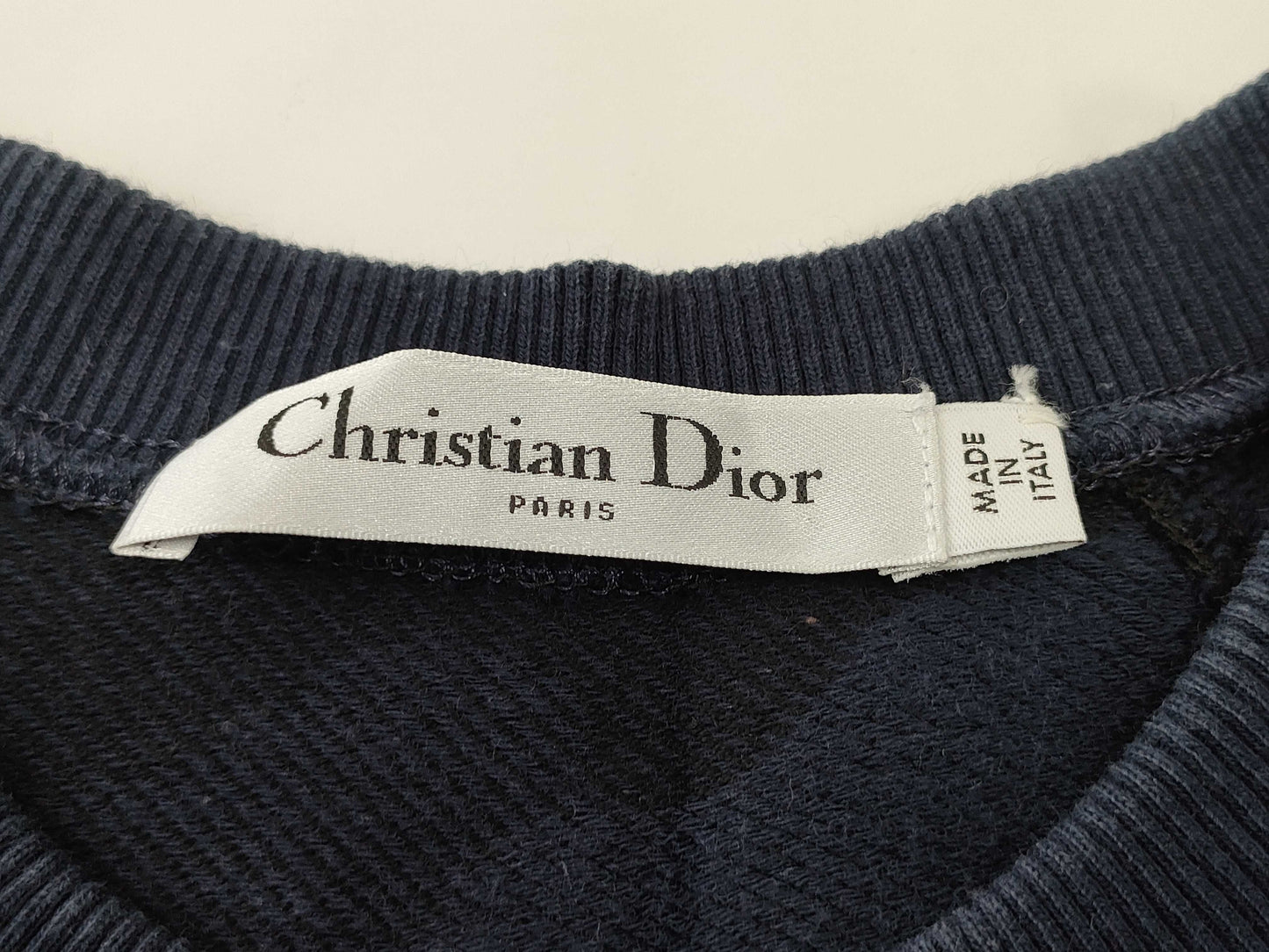 Dior Christian Dior logo sweatshirt top