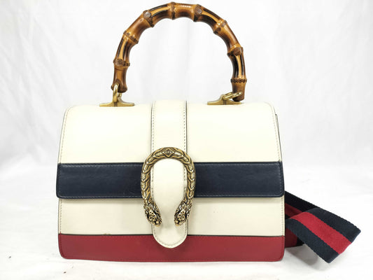 GUCCI 2-way Bamboo Dionysus Handbag