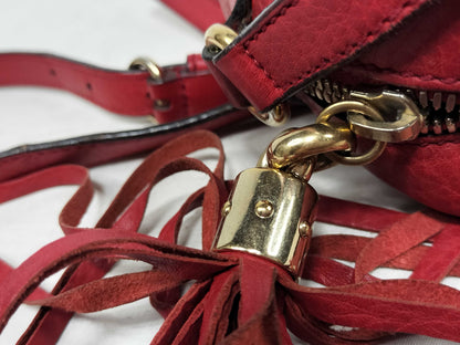 GUCCI Soho Camera Bag with Fringe Shoulder Bag