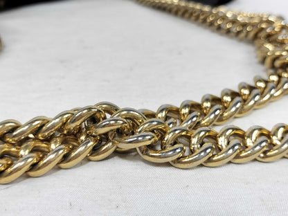 GUCCI Padlock Black Bee Chain Shoulder Bag