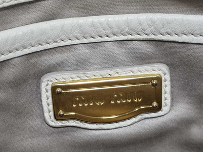 Miu Miu MIUMIU Vitello Luxe 2-way handbag, shoulder bag, gathered handbag