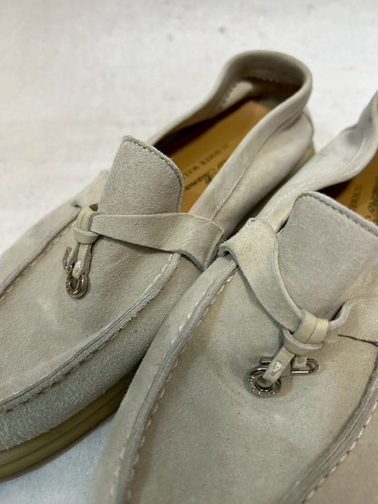Loro Piana Leather Luxury Driving Shoes Loafers Leather Shoes Size 36 1/2 Loafers