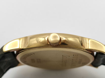 BVLGARI Solotempo ST35G M0778 Quartz 18K Gold Boys' Watch