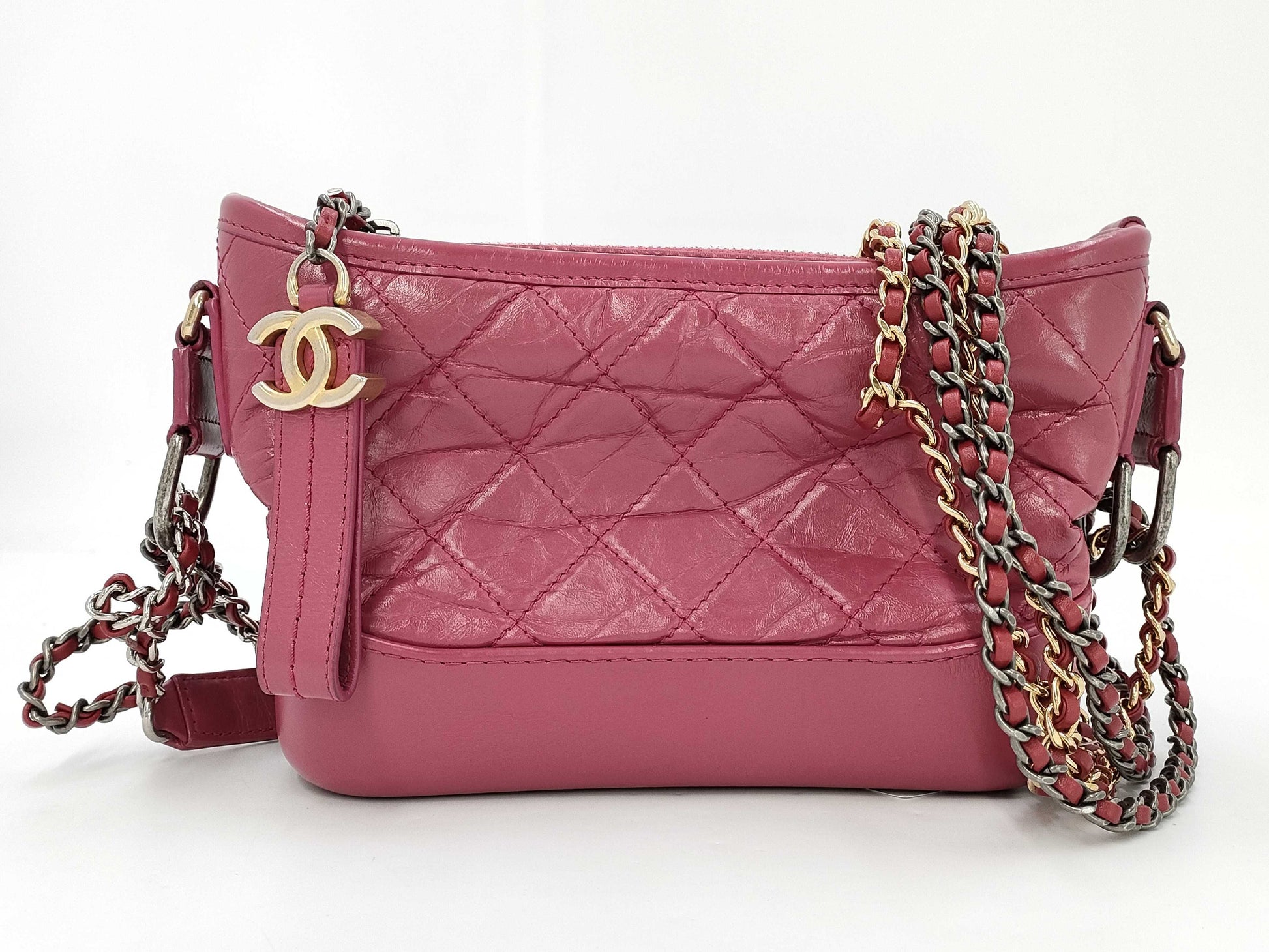 CHANEL Gabriel Pink Shoulder Bag