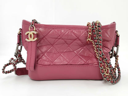 CHANEL Gabriel Pink Shoulder Bag