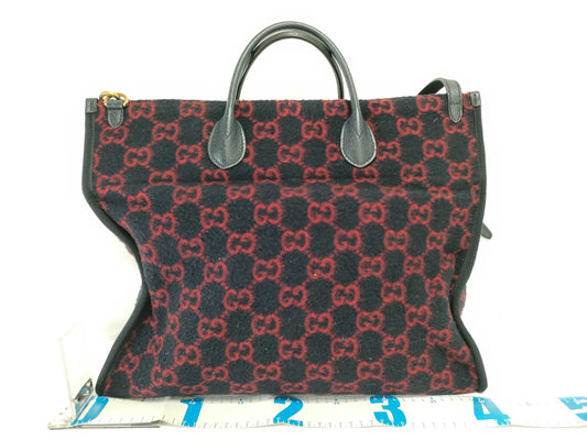 GUCCI GG Wool Tote Bag 598169 Tote Bag