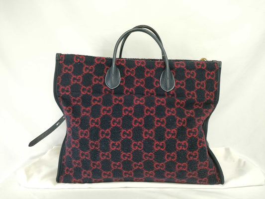 GUCCI GG Wool Tote Bag 598169 Tote Bag