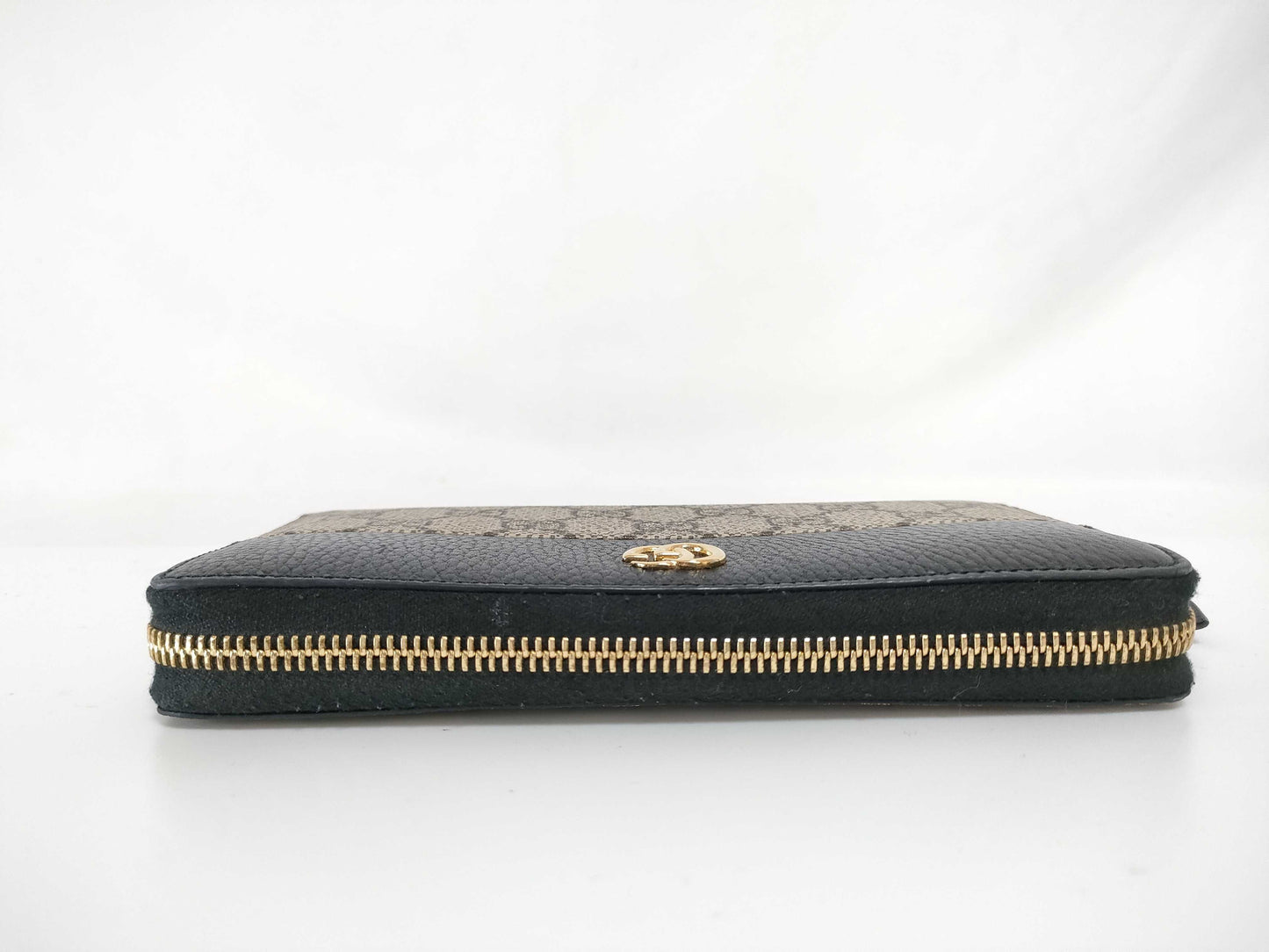 GUCCI GG Supreme Round Zip Long Wallet GG Supreme 456117 Wallet