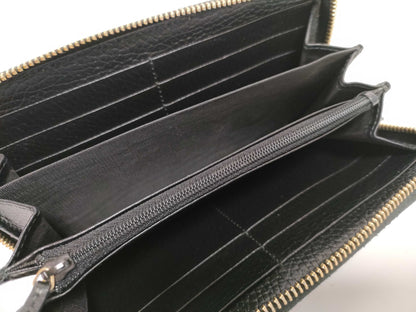 GUCCI GG Supreme Round Zip Long Wallet GG Supreme 456117 Wallet