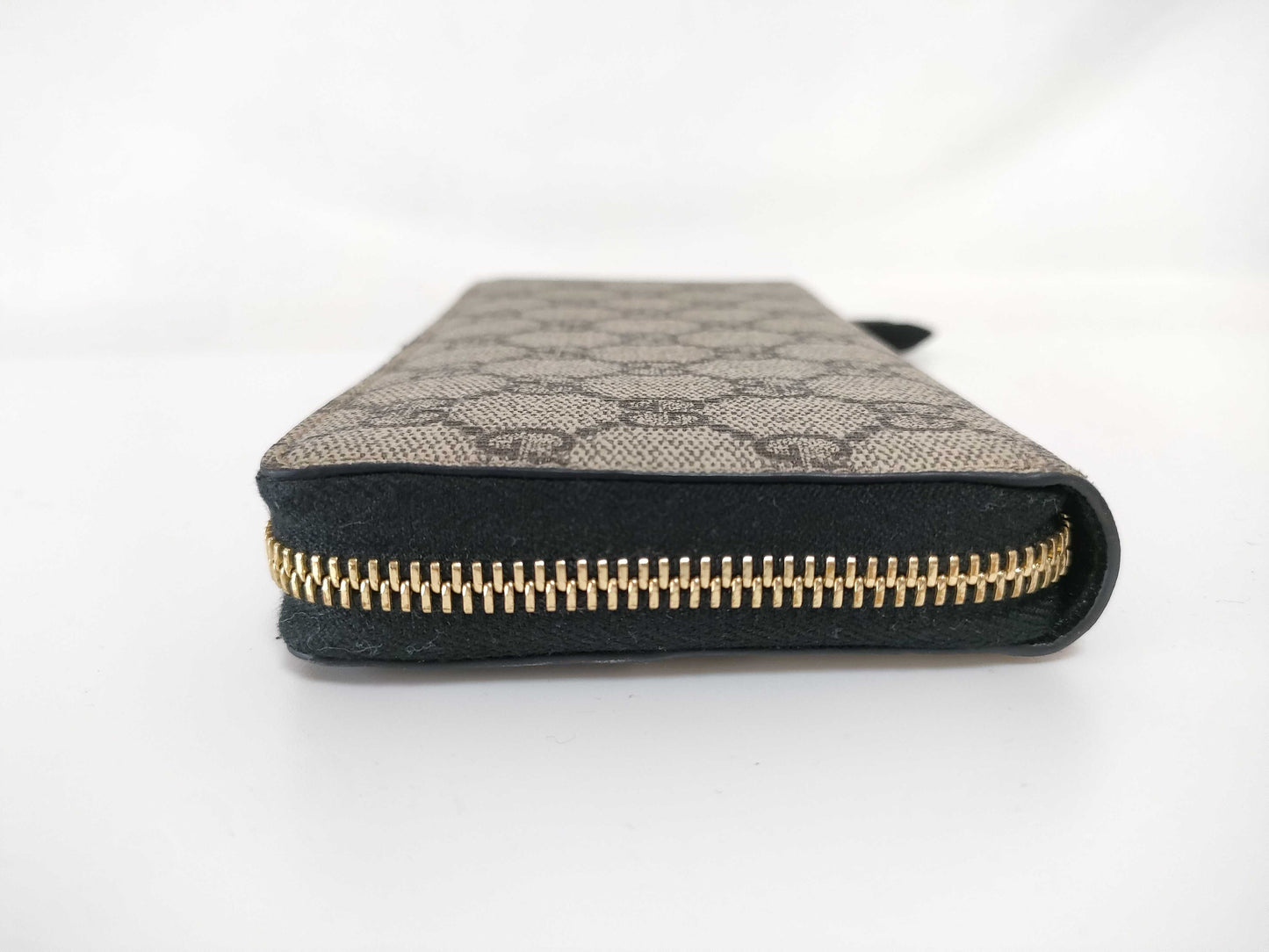 GUCCI GG Supreme Round Zip Long Wallet GG Supreme 456117 Wallet