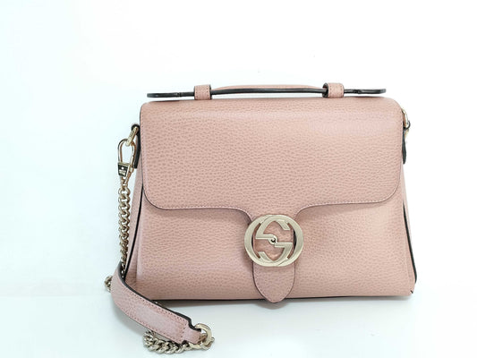 GUCCI 510302 Pink Shoulder Bag