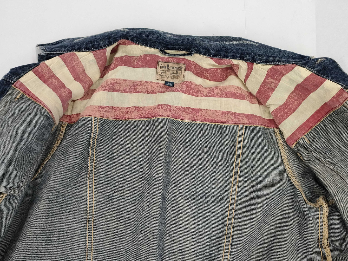 Ralph Lauren denim jacket size 170 jacket
