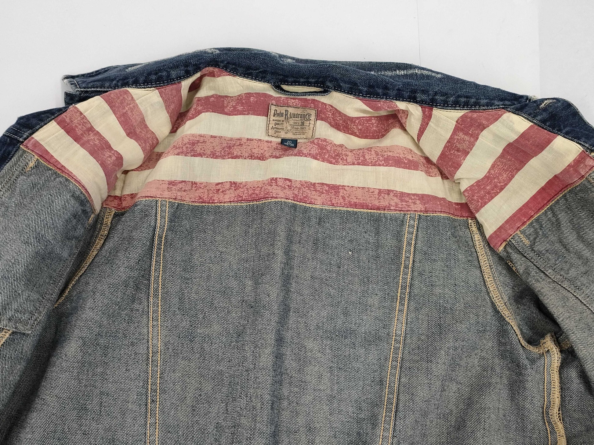 Ralph Lauren denim jacket size 170 jacket