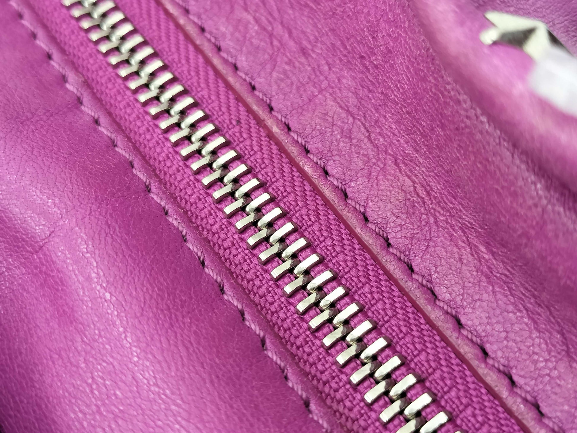 JIMMY CHOO Mini Sarah Studded Leather Handbag