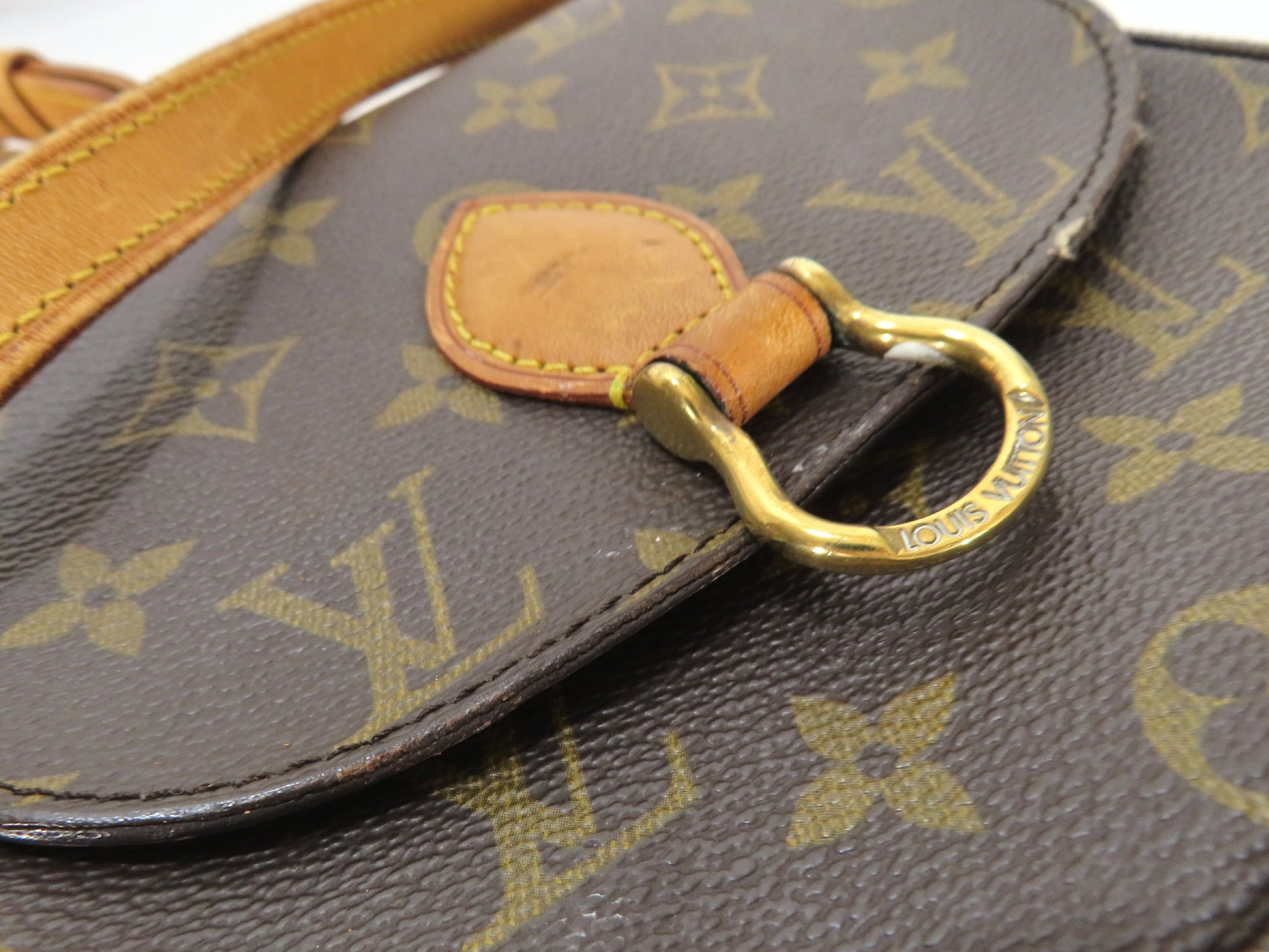 LOUIS VUITTON Monogram Mini Saint-Cloud M51244 Monogram Shoulder Bag
