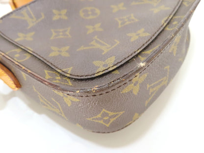 LOUIS VUITTON Monogram Mini Saint-Cloud M51244 Monogram Shoulder Bag