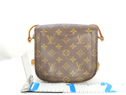 LOUIS VUITTON Monogram Mini Saint-Cloud M51244 Monogram Shoulder Bag