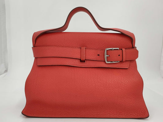 HERMES Etrivelte Taurillon Clemence Handbag with P Stamp