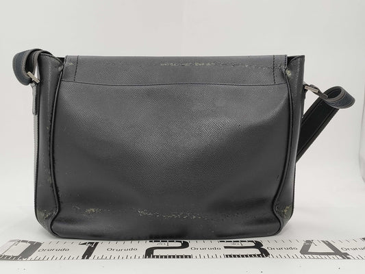 Salvatore Ferragamo Ferragamo Leather Shoulder Bag Black Shoulder Bag