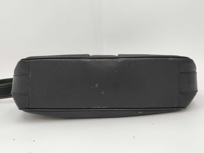 Salvatore Ferragamo Ferragamo Leather Shoulder Bag Black Shoulder Bag
