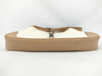 GUCCI Jackie GG pattern shoulder bag