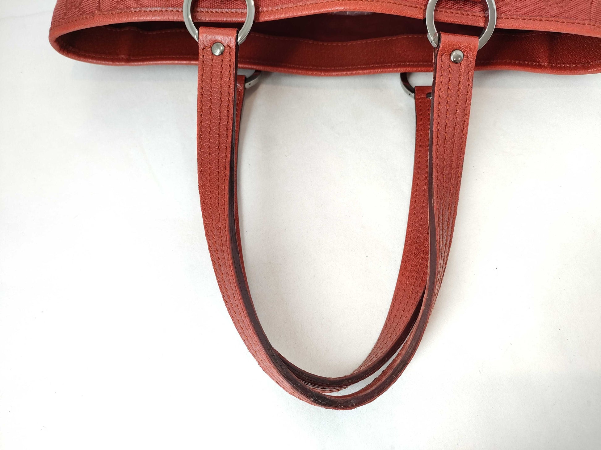 GUCCI GG Canvas Tote Bag Handbag Tote Bag
