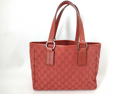 GUCCI GG Canvas Tote Bag Handbag Tote Bag