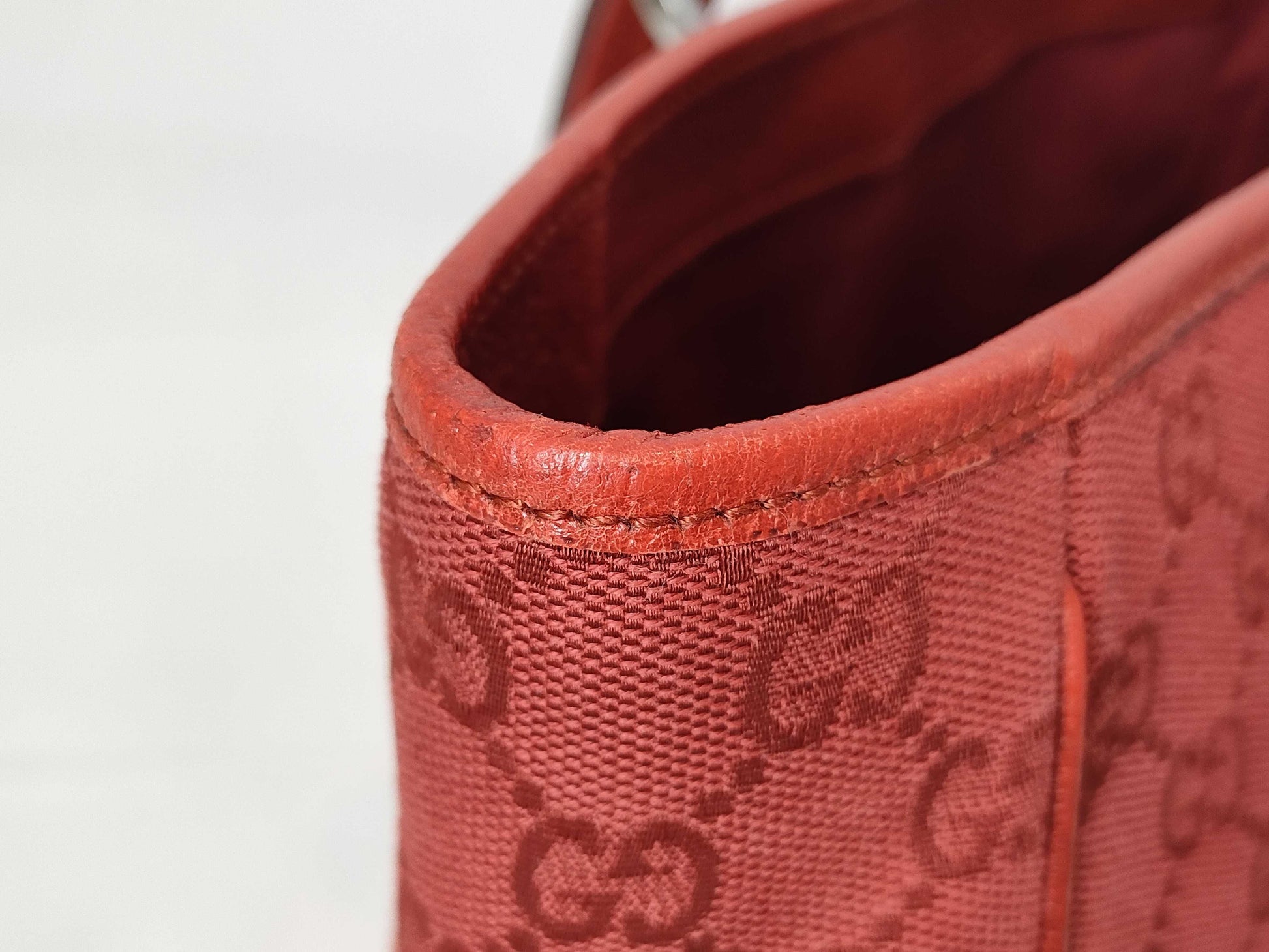 GUCCI GG Canvas Tote Bag Handbag Tote Bag