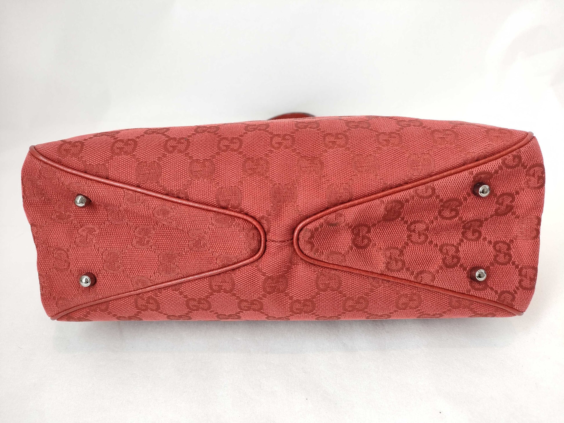 GUCCI GG Canvas Tote Bag Handbag Tote Bag