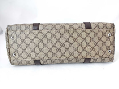 GUCCI GG Supreme Gucci PVC Tote Bag Handbag Shoulder Tote Bag