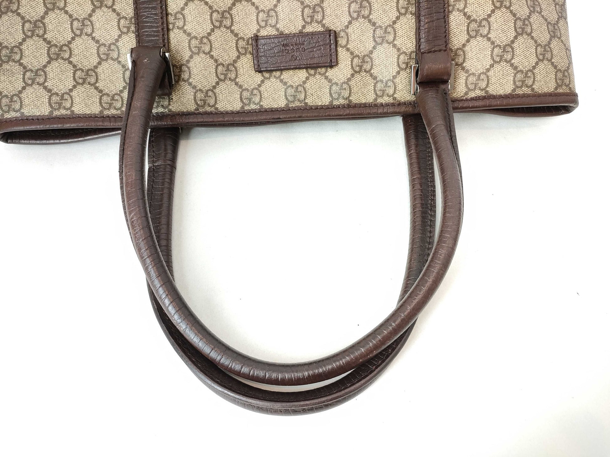 GUCCI GG Supreme Gucci PVC Tote Bag Handbag Shoulder Tote Bag