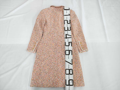 CHANEL Fancy Tweed 97P Coat Size 36