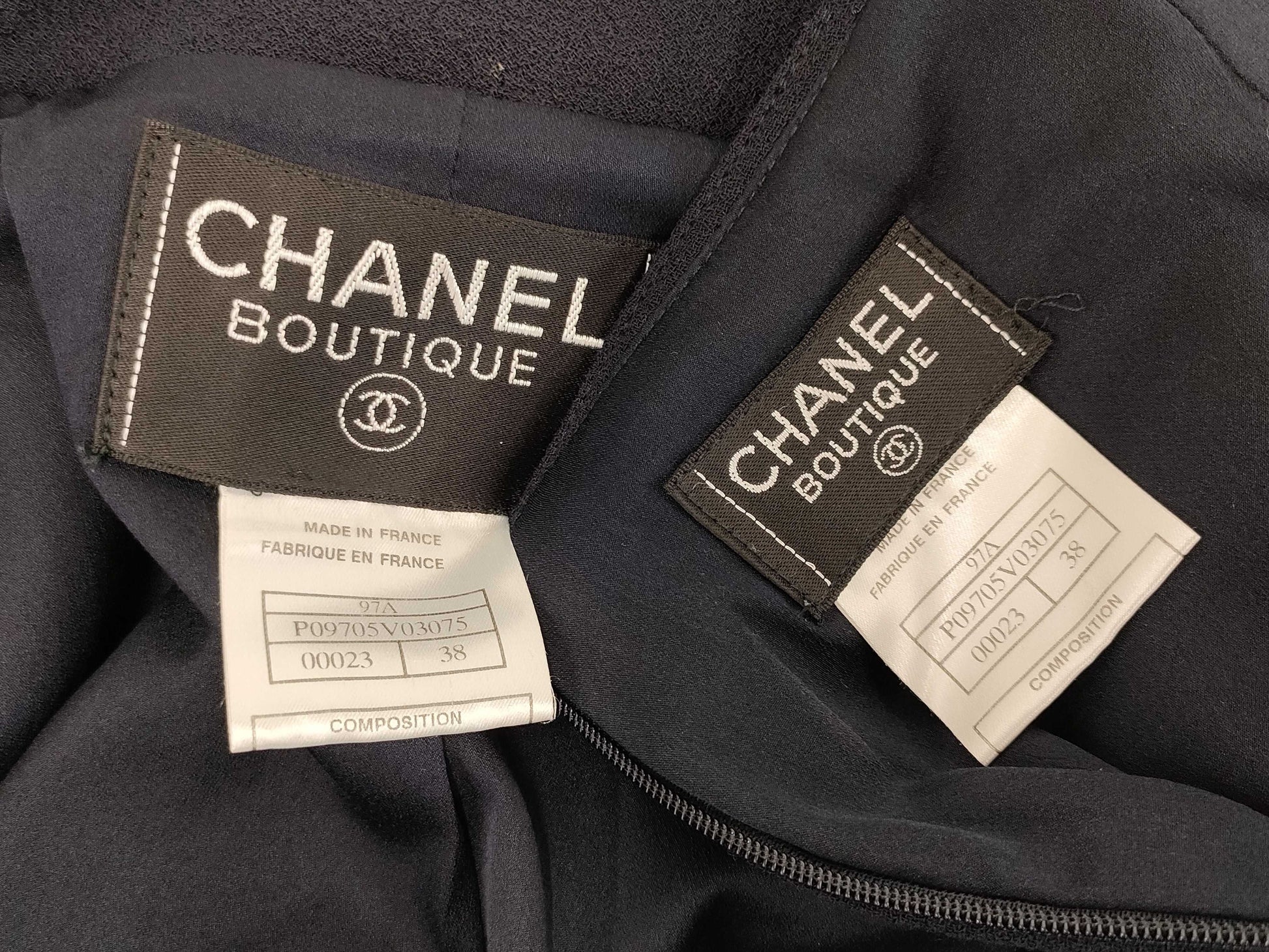 CHANEL Chanel Set 38 97A Coco Button Other Apparel