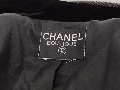 CHANEL Velour Rider's Jacket Deadstock Jacket