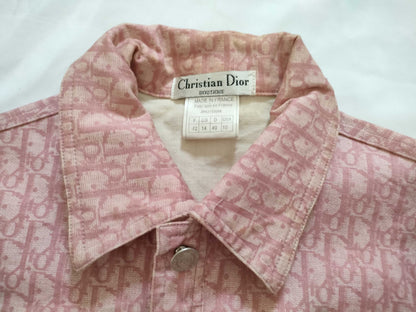 Dior Christian Dior Galliano-era Trotter Denim Jacket