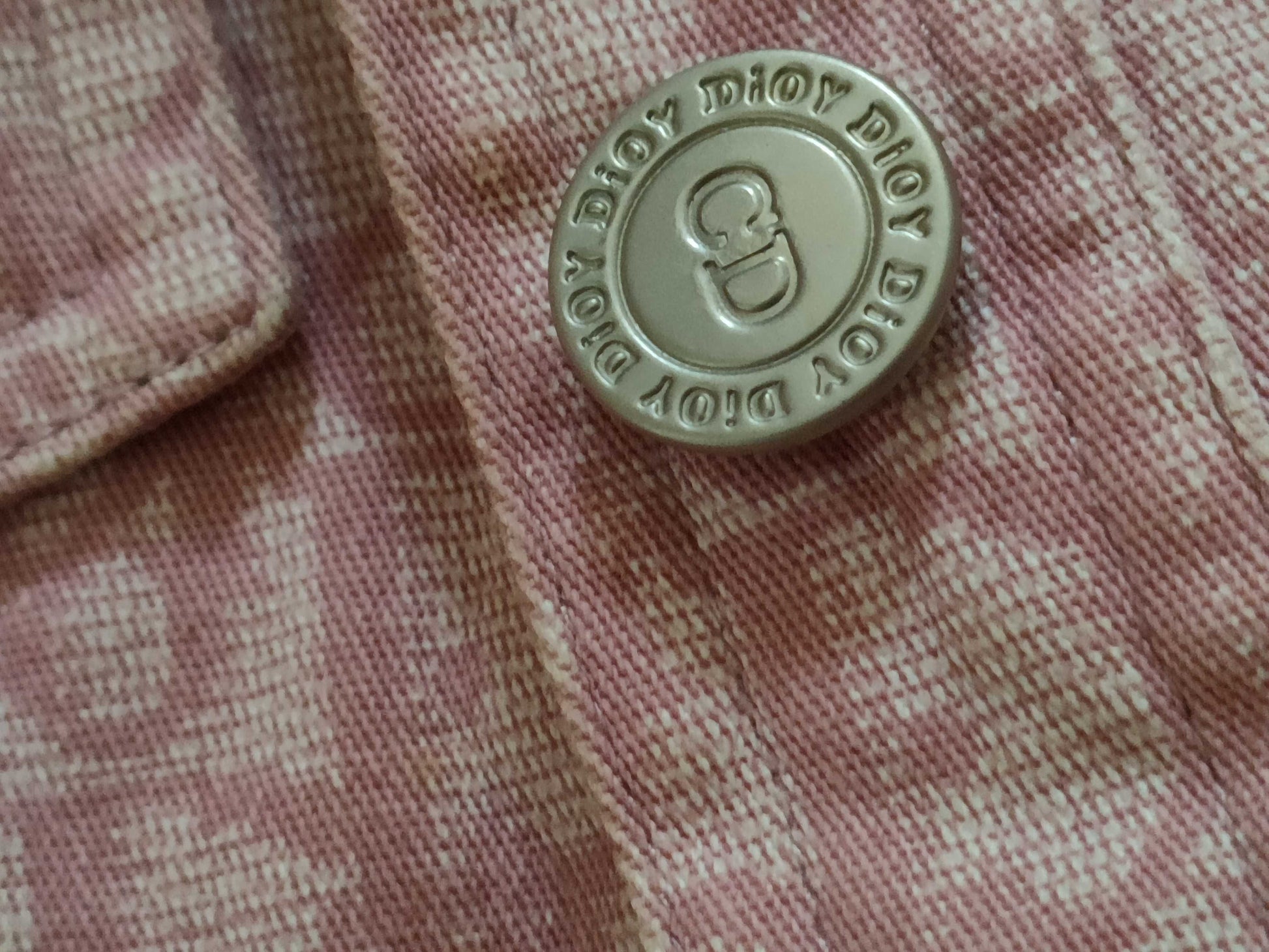 Dior Christian Dior Galliano-era Trotter Denim Jacket