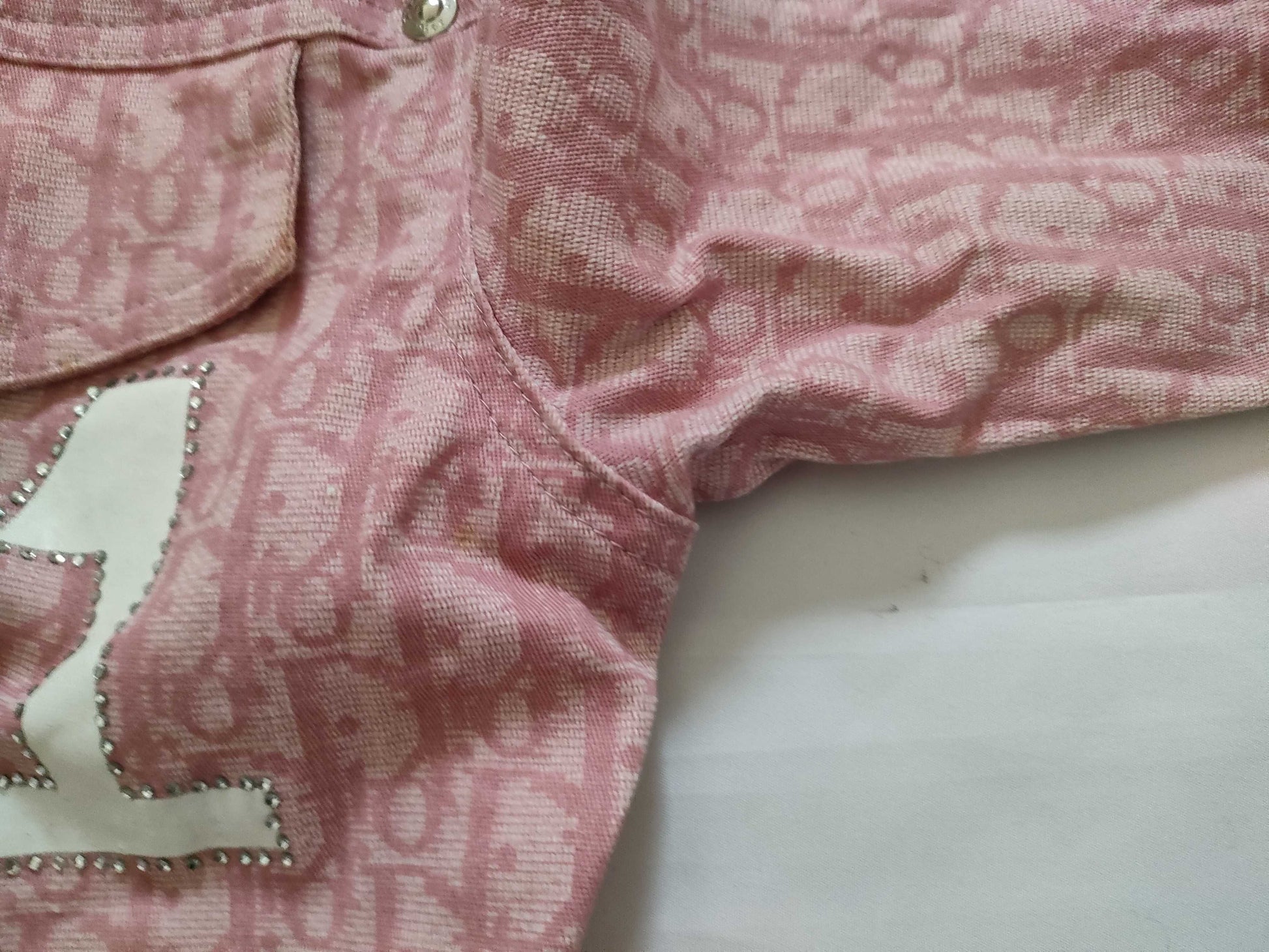 Dior Christian Dior Galliano-era Trotter Denim Jacket