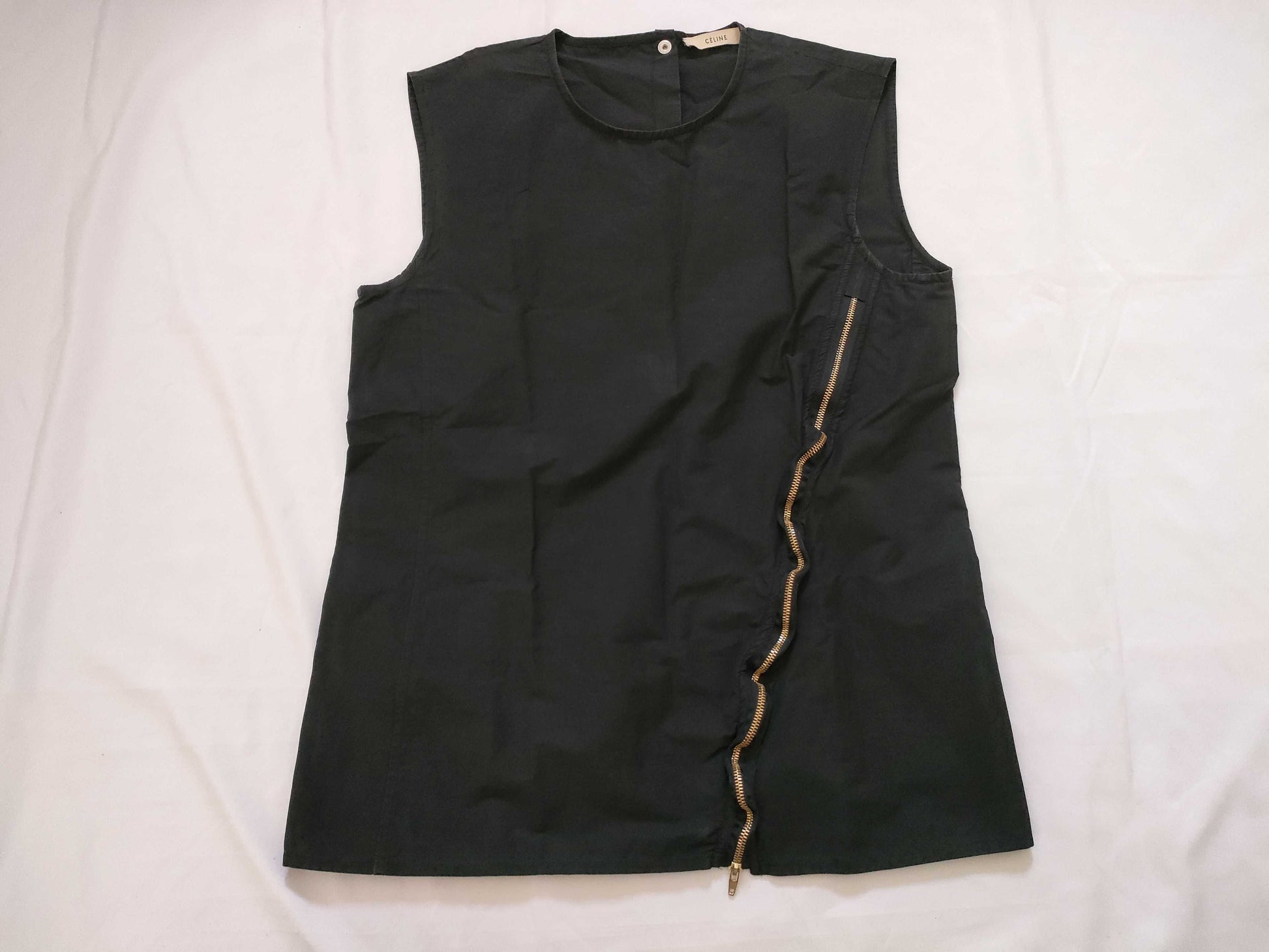 CELINE Celine Phoebe period sleeveless vest top