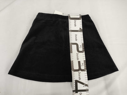Dior 1WBM11SKTA Cotton Kids Size 10 Black Skirt
