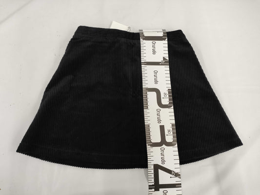 Dior 1WBM11SKTA Cotton Kids Size 10 Black Skirt