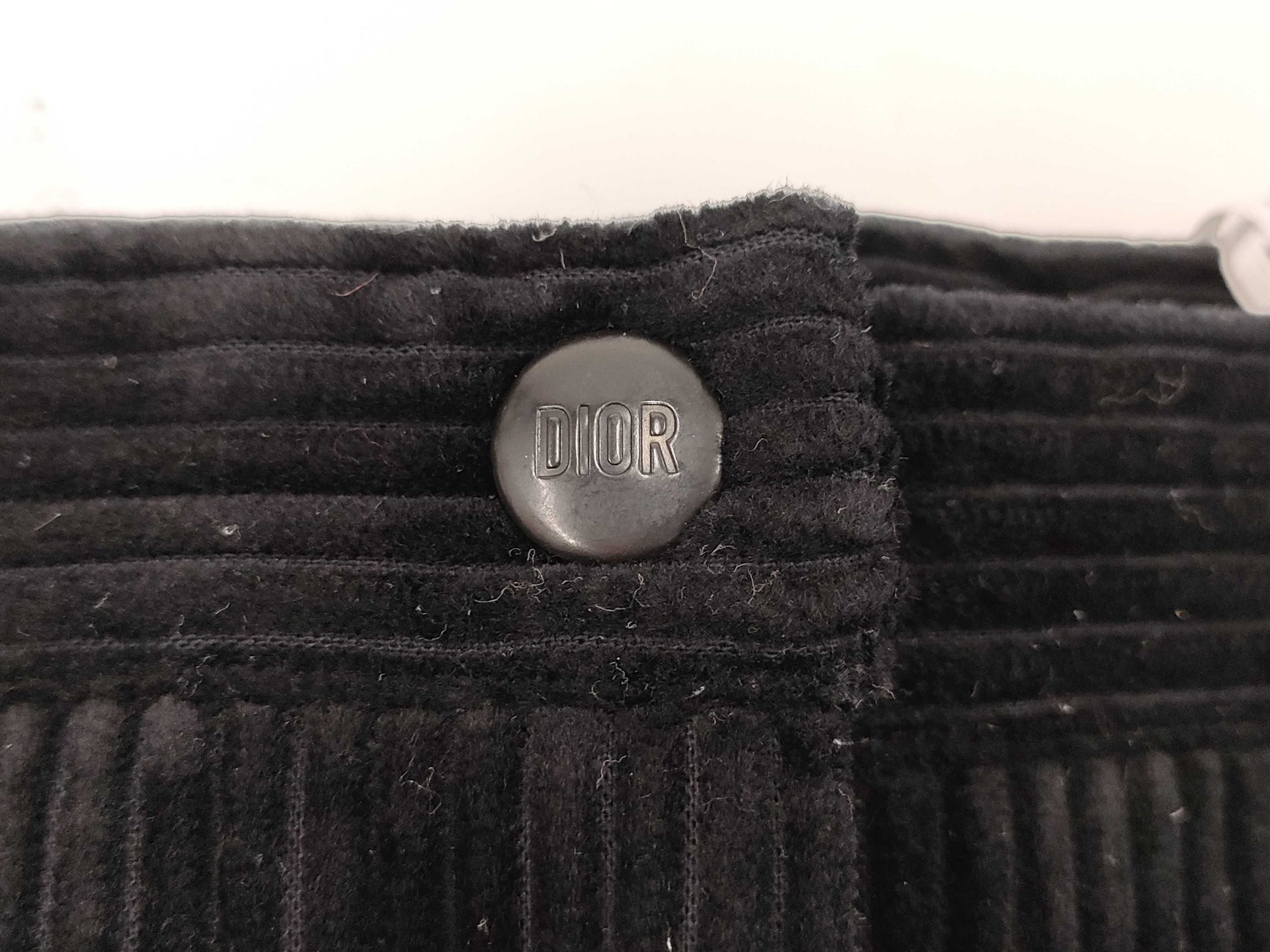 Dior 1WBM11SKTA Cotton Kids Size 10 Black Skirt