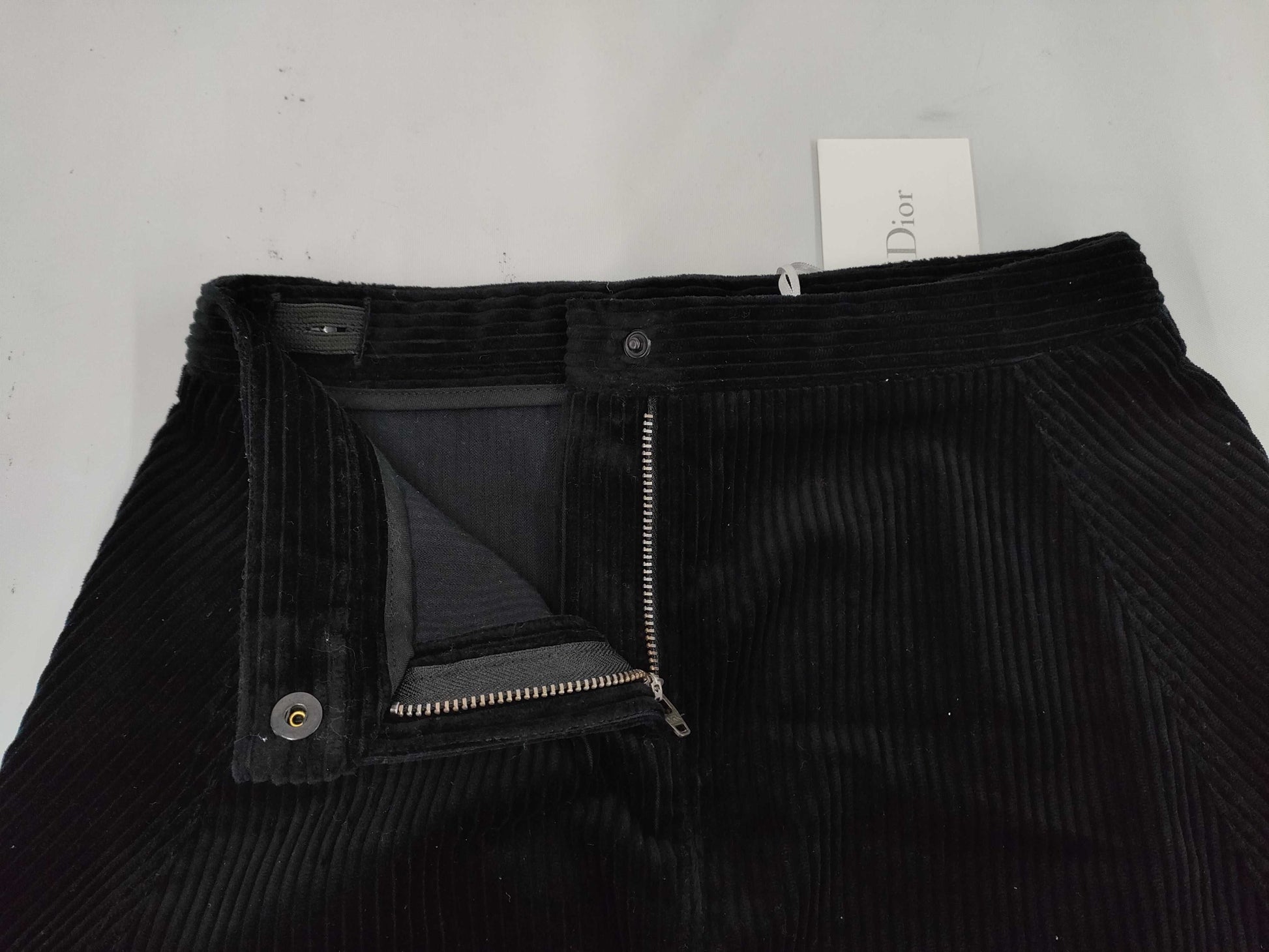 Dior 1WBM11SKTA Cotton Kids Size 10 Black Skirt