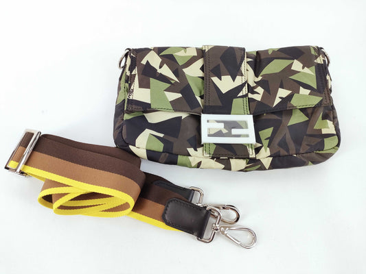 FENDI nylon bucket bag handbag