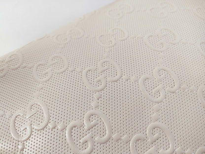 GUCCI Guccissima Body Bag White 645098 Waist Bag