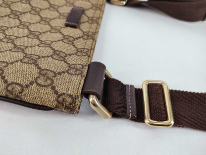 GUCCI GG Supreme Brown Shoulder Bag