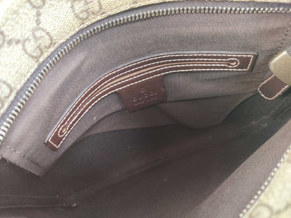 GUCCI GG Supreme Brown Shoulder Bag